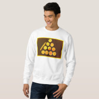 "Triangle of Half Oranges" Cute Photo. Buy Now