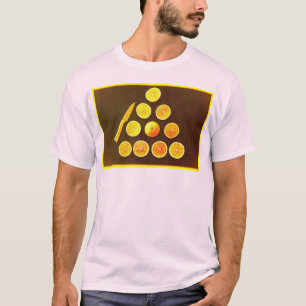 "Triangle of Half Oranges" Cute Photo. Buy Now T-Shirt