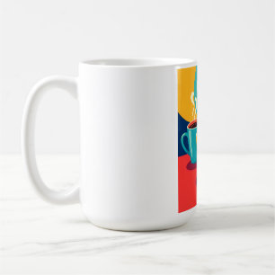 Triangle of Warmth – Colorful Coffee Mugs with Hea