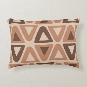 Triangle Pattern Accent Pillows