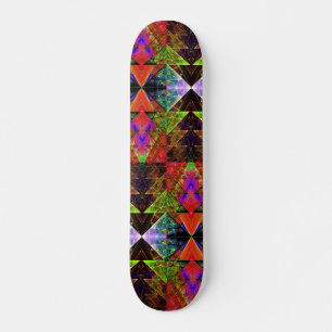 Triangle Prism Grid 2 Skateboard