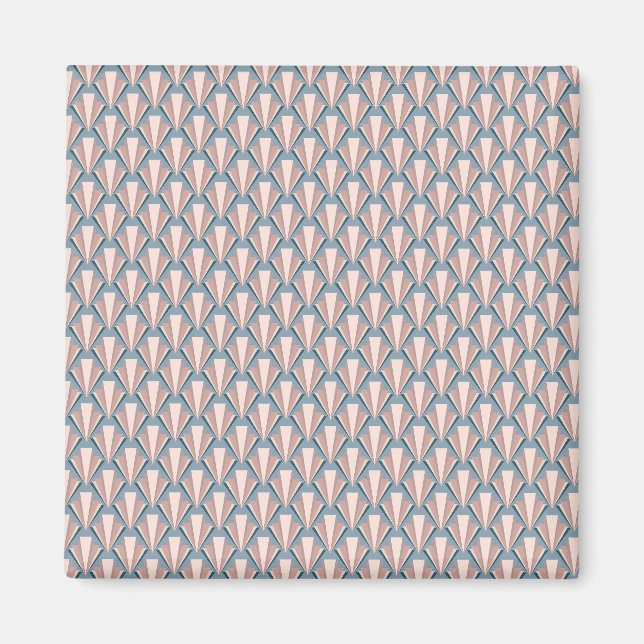 Triangle Shapes Magnet (Front)