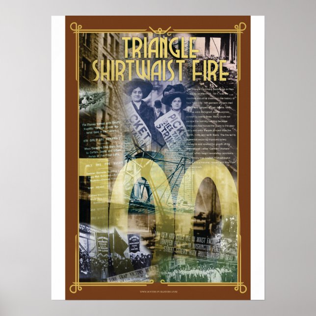Triangle Shirtwaist Fire 100th Anniv. Poster (Front)