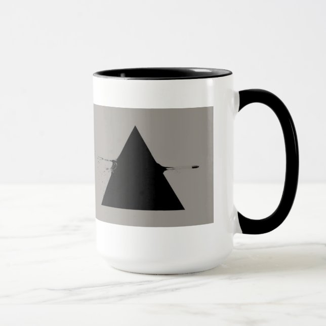 triangle shot mug (Right)