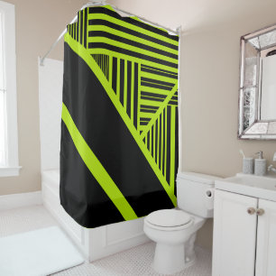 Triangle stripes - Lime Green