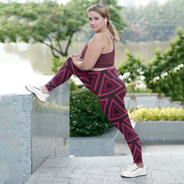 Triangle Tribal Capri Leggings (Créateur téléchargé)