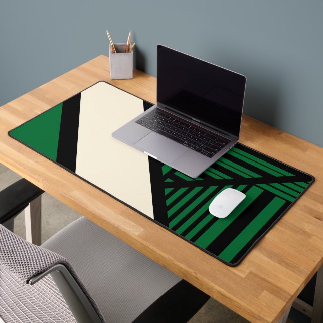 Triangle - Vert, Crème et Noir (Bureau 2)