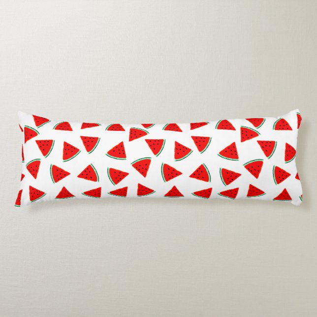 Triangle Watermelons Body Pillow (Front)