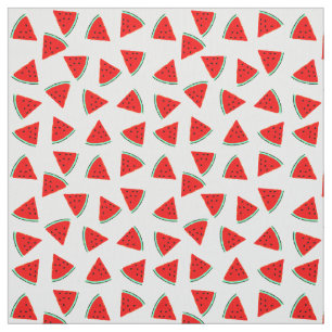 triangle watermelons fabric