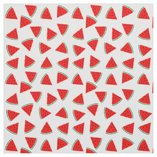 triangle watermelons fabric (Swatch)