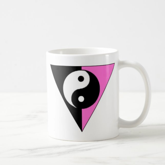 Triangle Yin Yang Mug (Right)