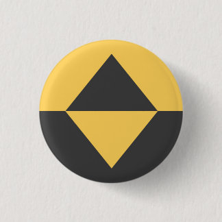 Triangles 1 Inch Round Button