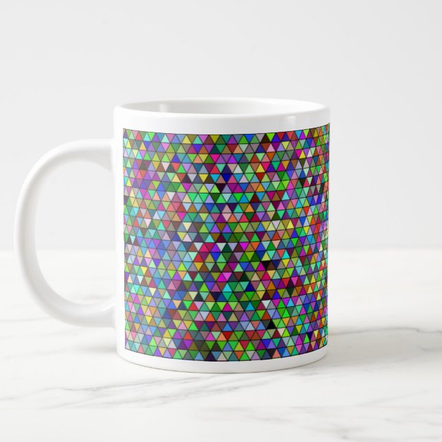 Triangles 20oz Mug (Left)