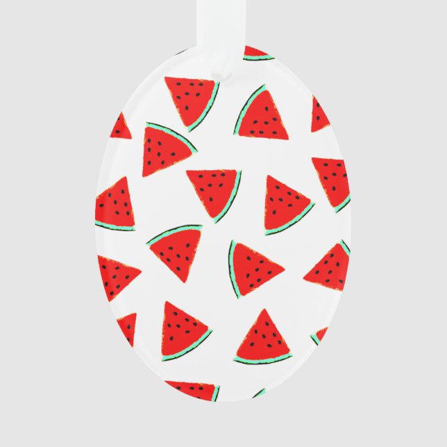 Triangles à motif pastèque (devant)
