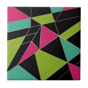 Triangles abstract print geometrical geometry mode tile