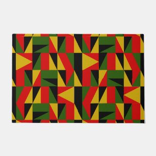 Triangles Black History Doormat