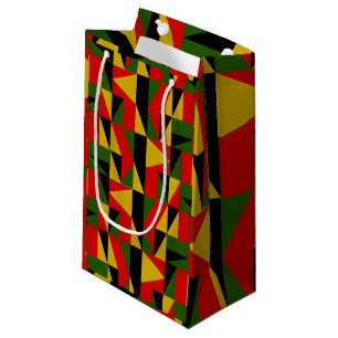 Triangles Black History  Small Gift Bag