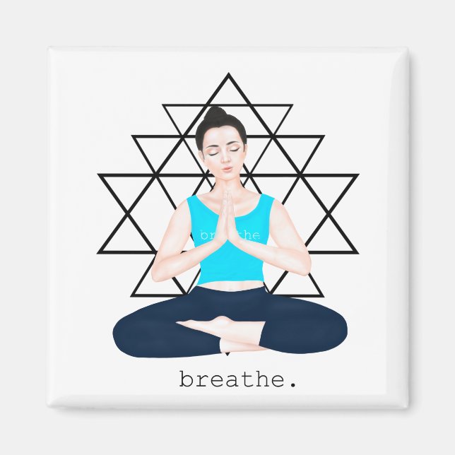triangles. breathes magnet (Front)