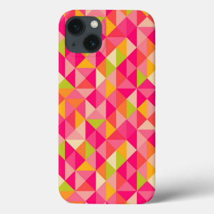 Triangles geometrical pattern iPhone 13 case