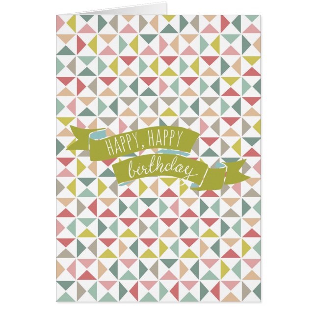 Triangles géométriques (Devant)