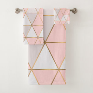 Triangles géométriques Abstraits modernes Peach Go