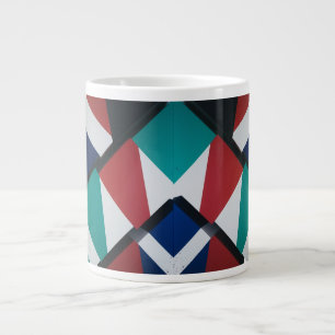 Triangles géométriques Gras - Mug Jumbo Spécial