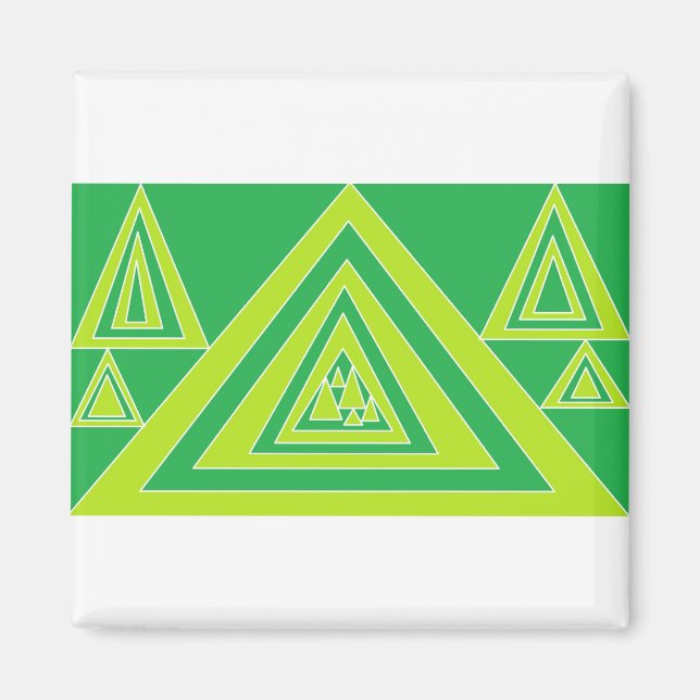 Triangles Magnet (Front)