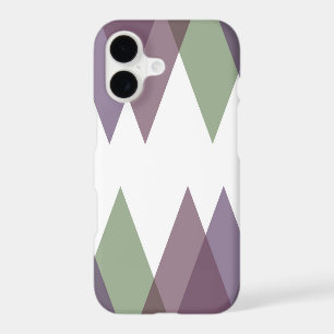 Triangles mauves et verts