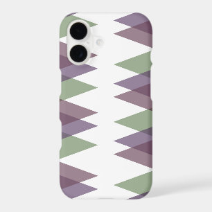 Triangles mauves et verts
