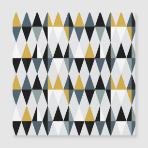 Triangles: Modern Vintage Geometric Pattern.