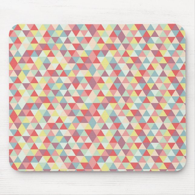 Triangles Mouse Pad (Front)