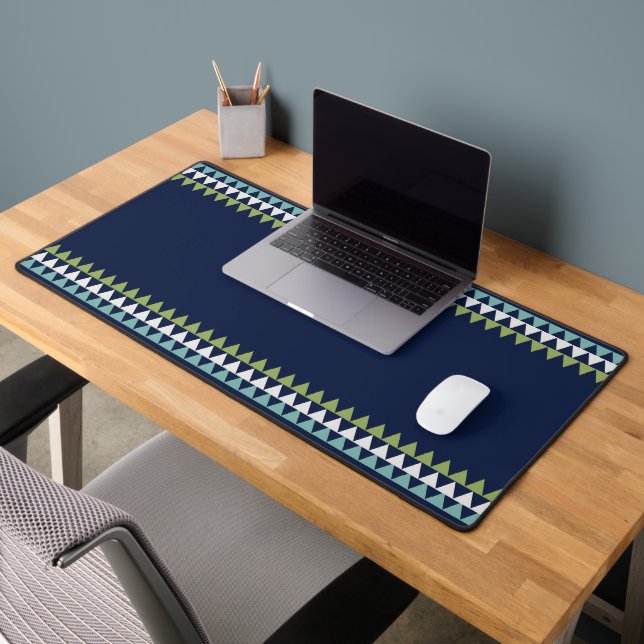 Triangles Neptune, Seashell, Green et Navy (Bureau 2)
