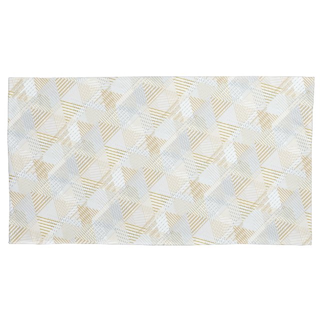 Triangles Pattern 3 Pillowcase (Front)