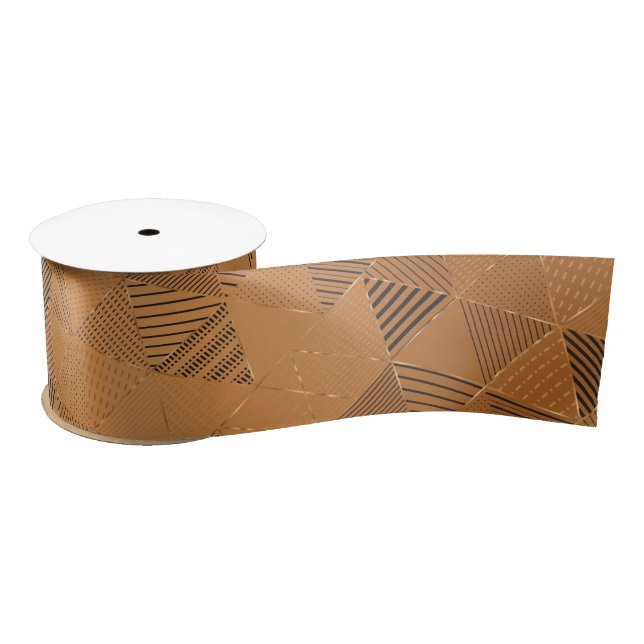 Triangles Pattern 5 Satin Ribbon (Spool)