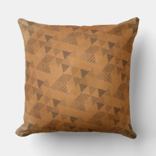 Triangles Pattern 5 Throw Pillow