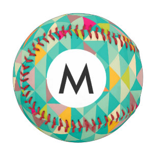 Triangles pattern baseball