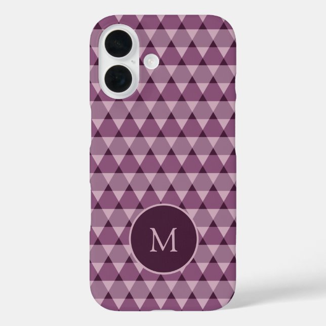 Triangles Pattern Case-Mate iPhone Case (Back)