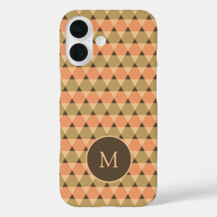 Triangles Pattern iPhone 16 Case