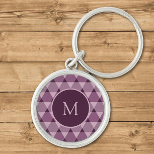 Triangles Pattern Keychain