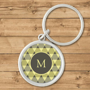 Triangles Pattern Keychain