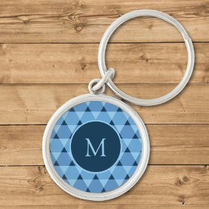 Triangles Pattern Keychain