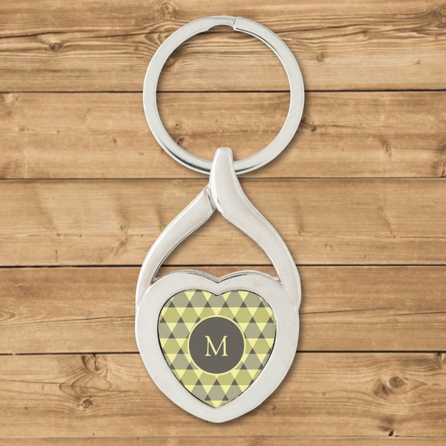 Triangles Pattern Keychain (Creator Uploaded)
