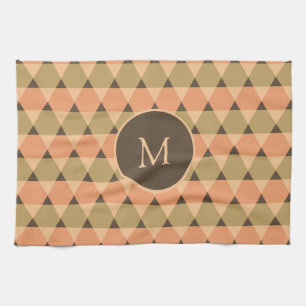 Triangles Pattern Kitchen Towel