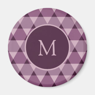 Triangles Pattern Magnet