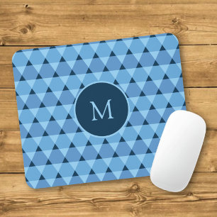 Triangles Pattern Mouse Pad