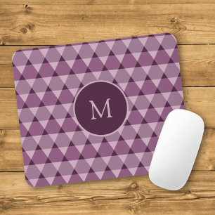 Triangles Pattern Mouse Pad