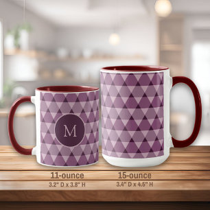 Triangles Pattern Mug