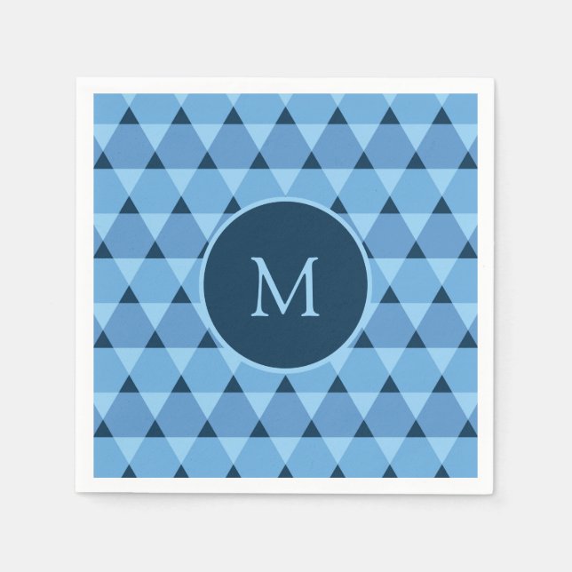 Triangles Pattern Napkin (Front)