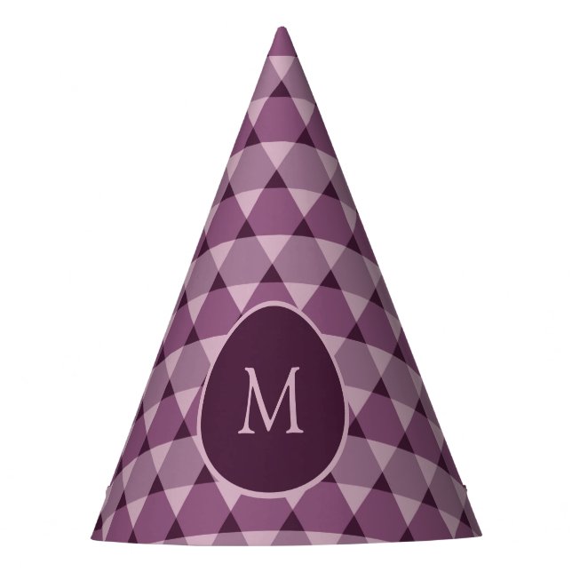 Triangles Pattern Party Hat (Front)