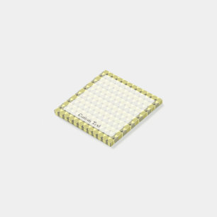 Triangles Pattern Post-it Notes